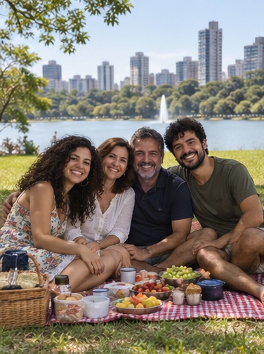 Memória compartilhada com a família