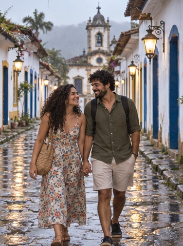 Clara em sua primeira viagem